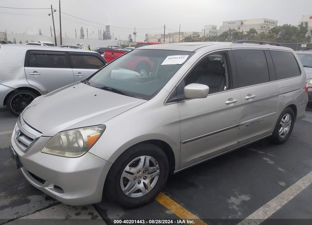 2007 HONDA ODYSSEY EX-L VIN: 5FNRL38777B089787