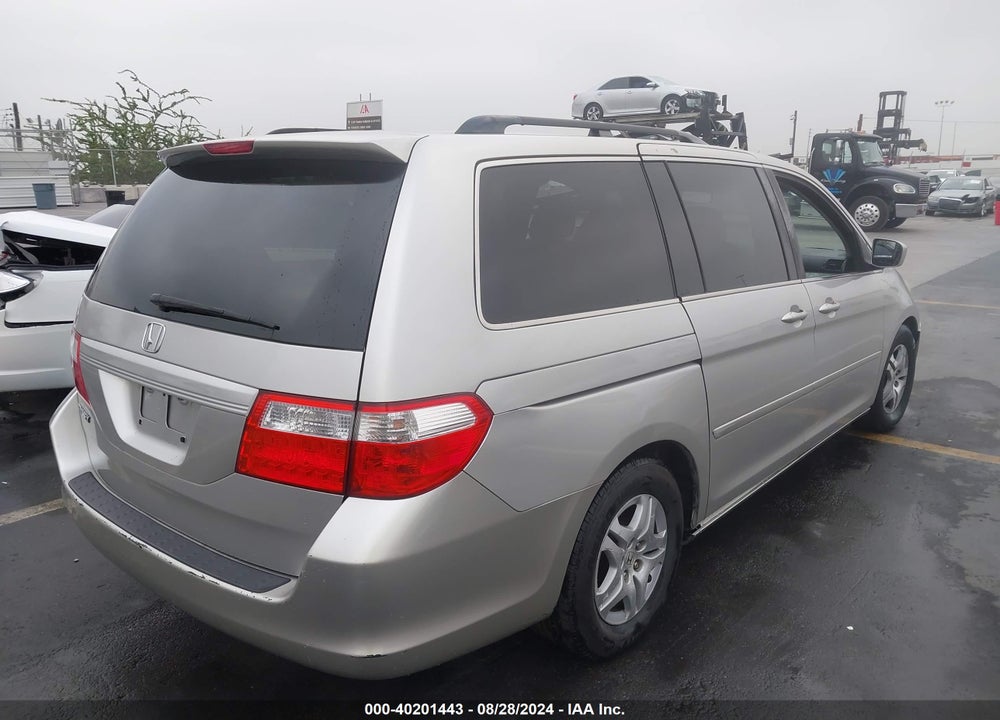 2007 HONDA ODYSSEY EX-L VIN: 5FNRL38777B089787