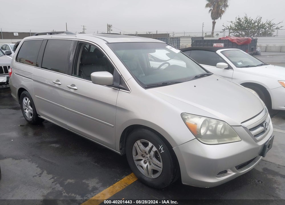 2007 HONDA ODYSSEY EX-L VIN: 5FNRL38777B089787