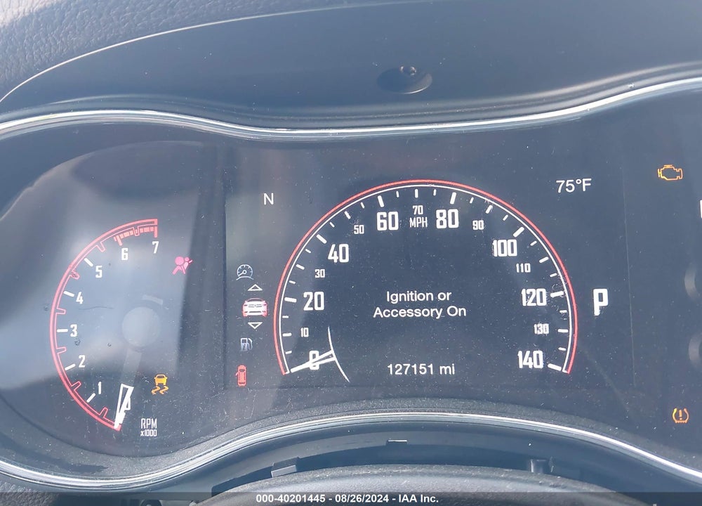 2017 DODGE DURANGO R/T VIN: 1C4SDJCT5HC857563