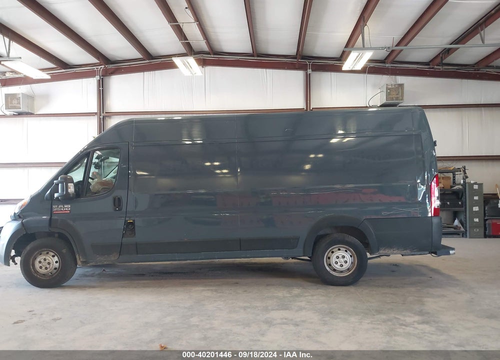 2021 RAM PROMASTER 3500 CARGO VAN HIGH ROOF 159 WB EXT VIN: 3C6MRVJG3ME549499