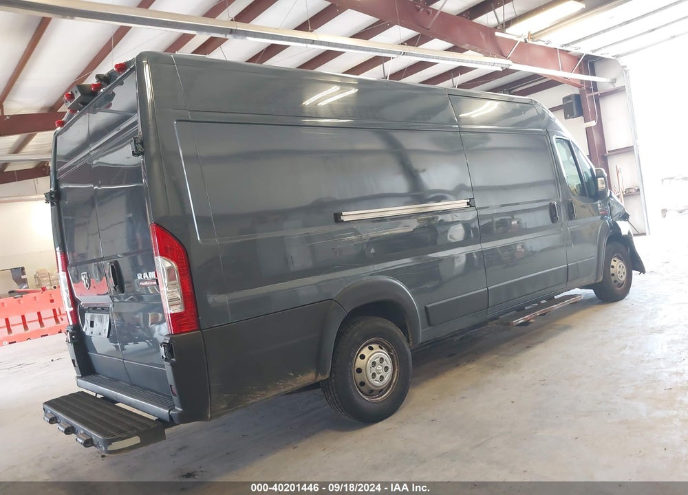 2021 RAM PROMASTER 3500 CARGO VAN HIGH ROOF 159 WB EXT VIN: 3C6MRVJG3ME549499