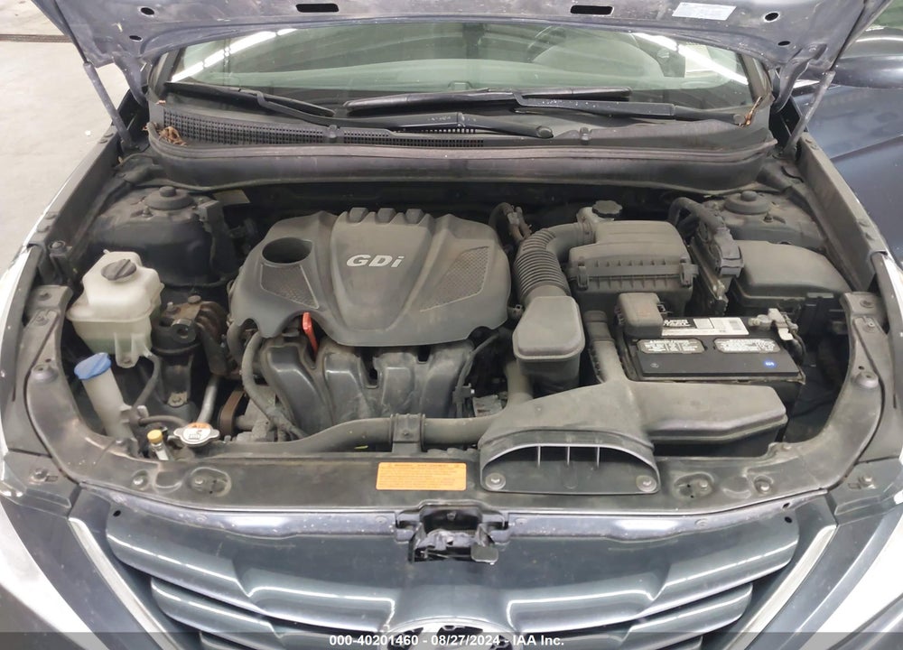 2013 HYUNDAI SONATA GLS VIN: 5NPEB4ACXDH553716