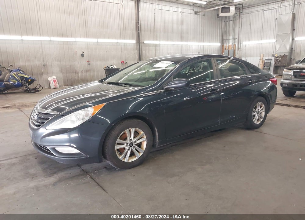 2013 HYUNDAI SONATA GLS VIN: 5NPEB4ACXDH553716