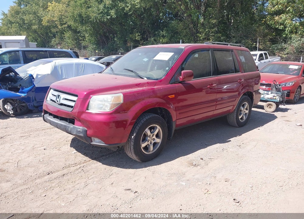 2006 HONDA PILOT EX-L VIN: 5FNYF28506B022684