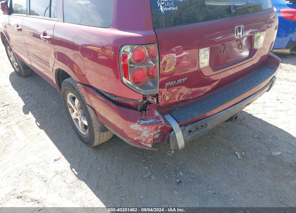 2006 HONDA PILOT EX-L VIN: 5FNYF28506B022684