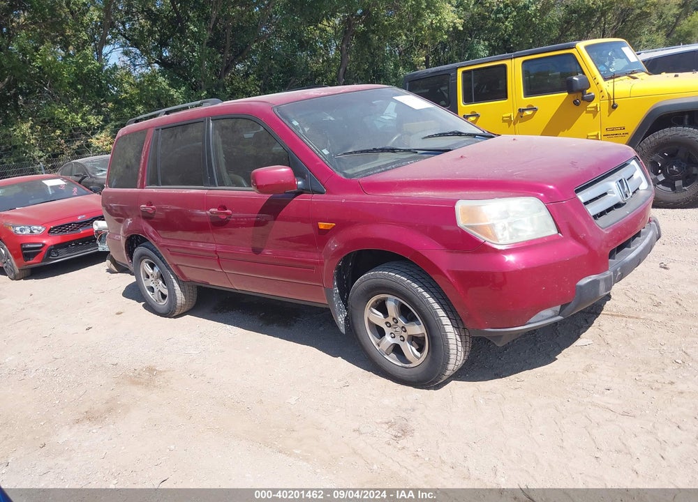 2006 HONDA PILOT EX-L VIN: 5FNYF28506B022684