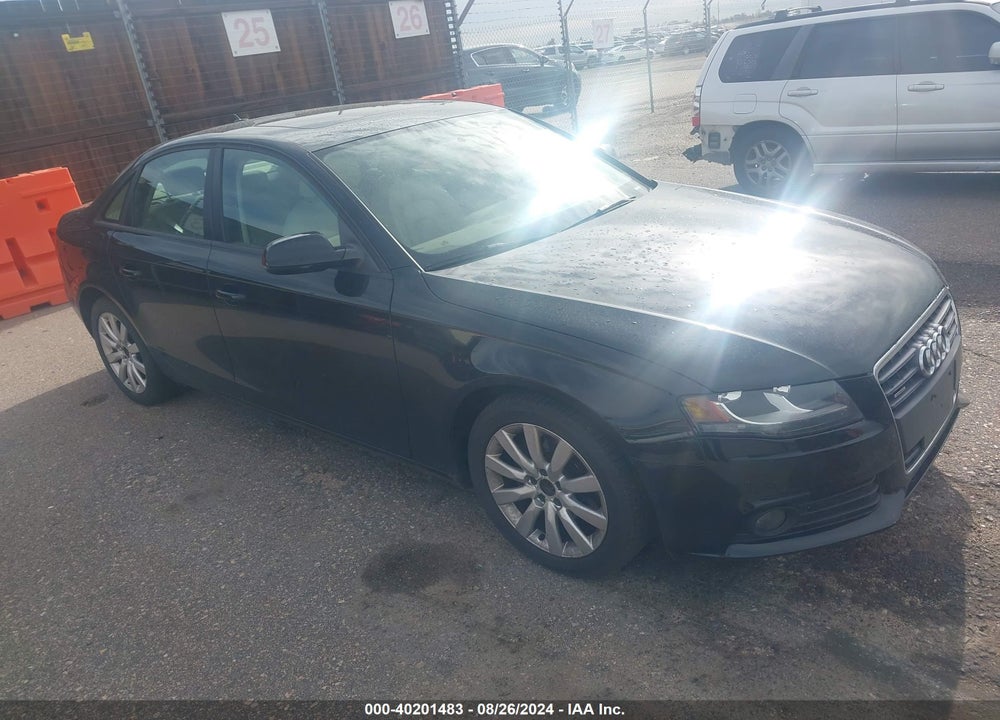 2010 AUDI A4 2.0T PREMIUM VIN: WAUBFAFL8AN002661