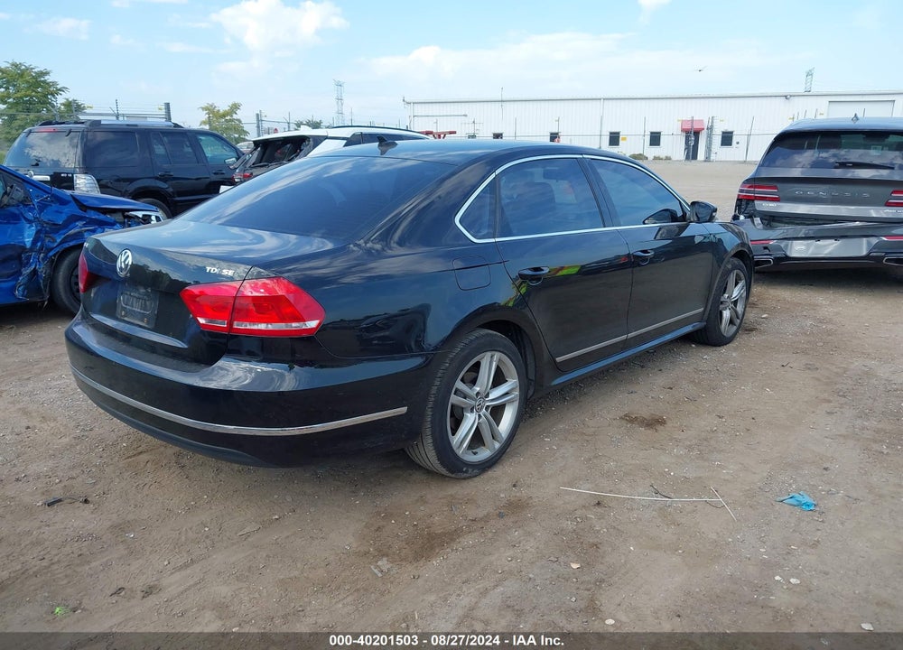 2015 VOLKSWAGEN PASSAT 2.0L TDI SE VIN: 1VWBV7A36FC104220