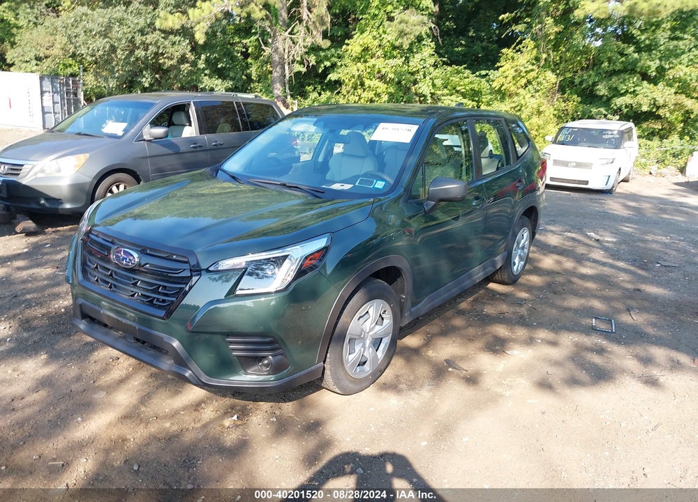 2022 SUBARU FORESTER VIN: JF2SKAAC8NH459658