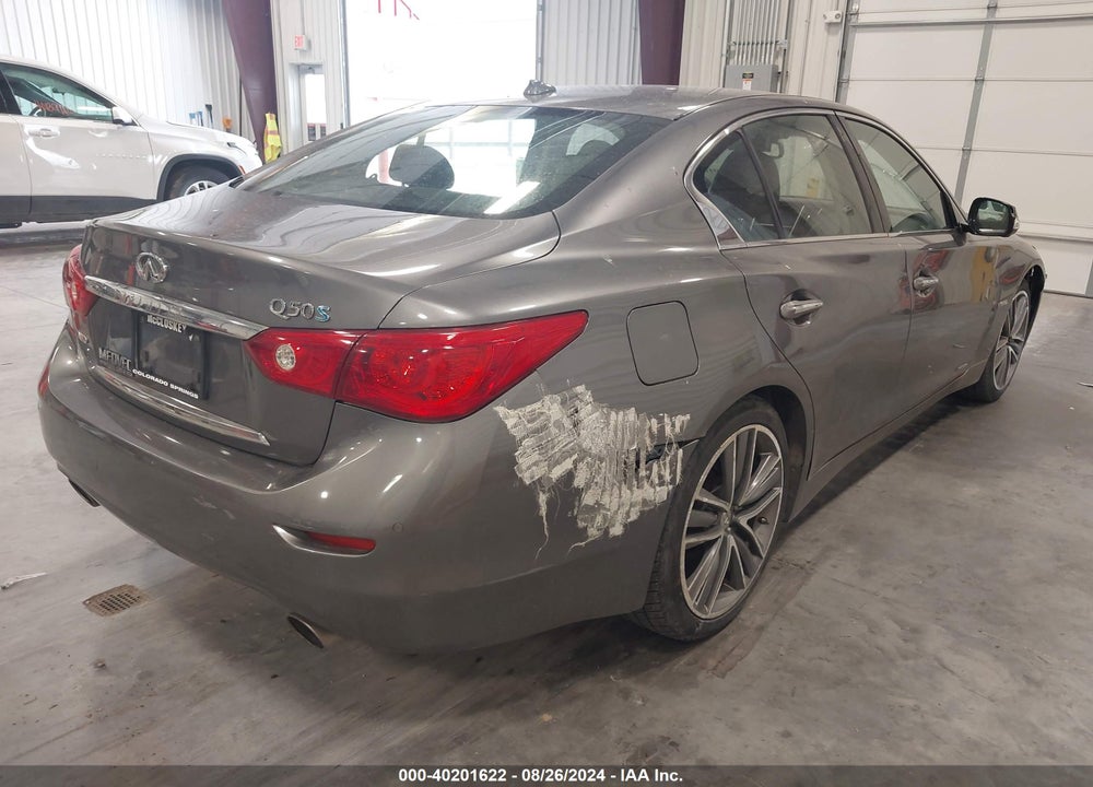 2014 INFINITI Q50 HYBRID SPORT VIN: JN1AV7AR2EM702769