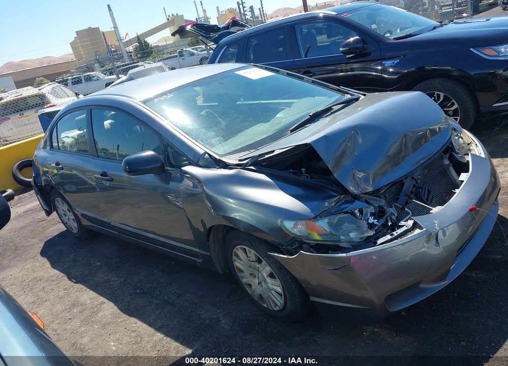 2010 HONDA CIVIC VIN: 19XFA1F36AE040011