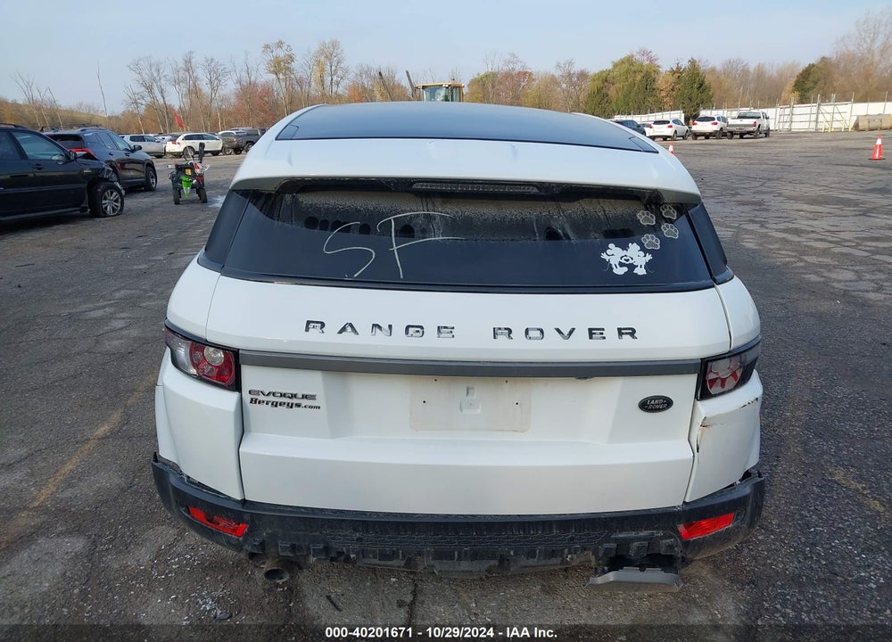 2013 LAND ROVER RANGE ROVER EVOQUE PURE VIN: SALVP2BG2DH813895