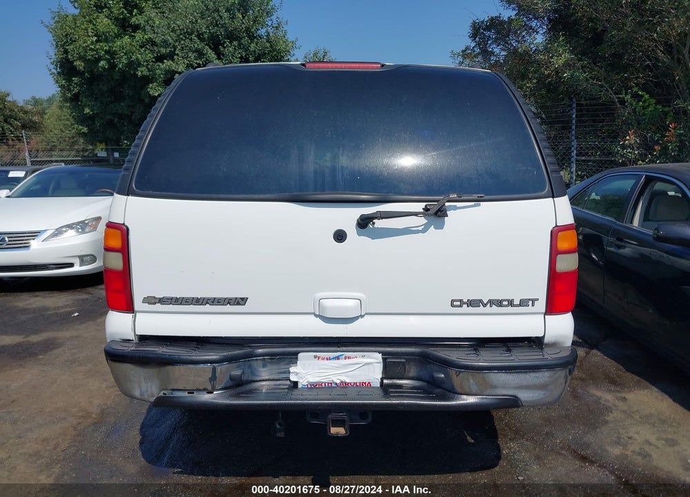 2003 CHEVROLET SUBURBAN 1500 LT VIN: 3GNFK16Z13G281815