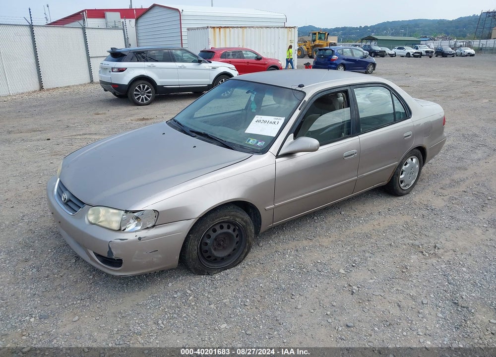 2001 TOYOTA COROLLA LE VIN: 2T1BR12E91C513428