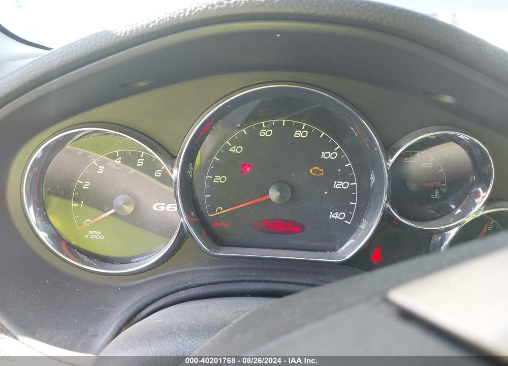 2006 PONTIAC G6 VIN: 1G2ZG558164230456