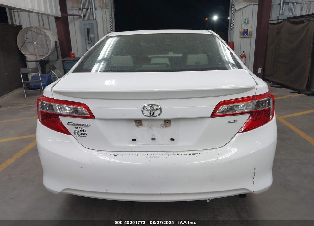 2014 TOYOTA CAMRY LE VIN: 4T4BF1FK8ER340567