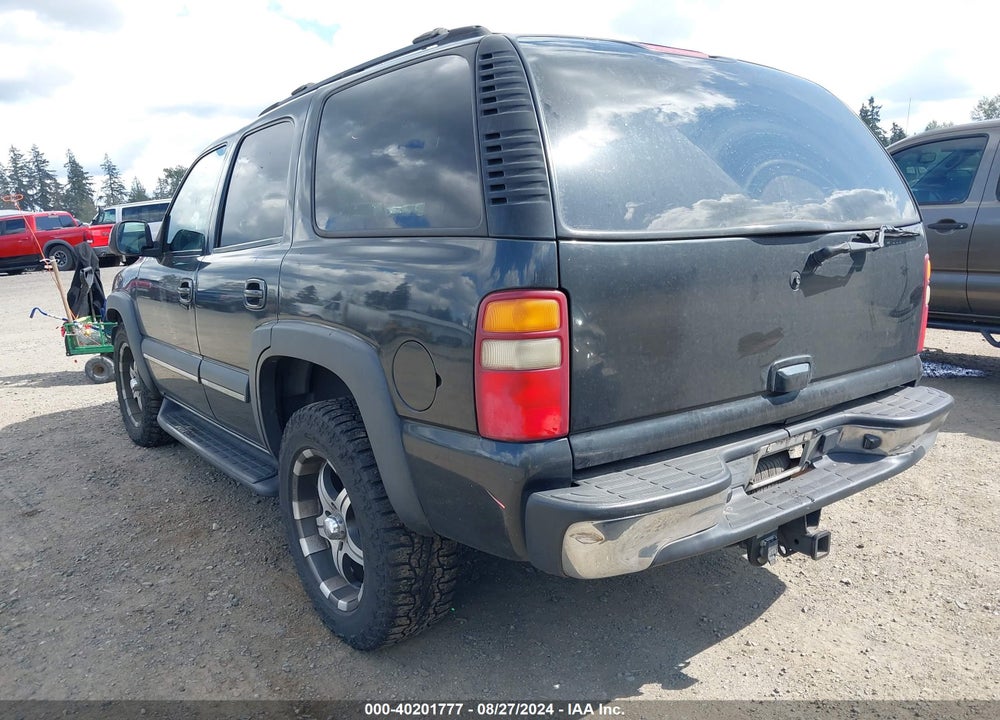 2003 CHEVROLET TAHOE LT VIN: 1GNEK13Z93R135047