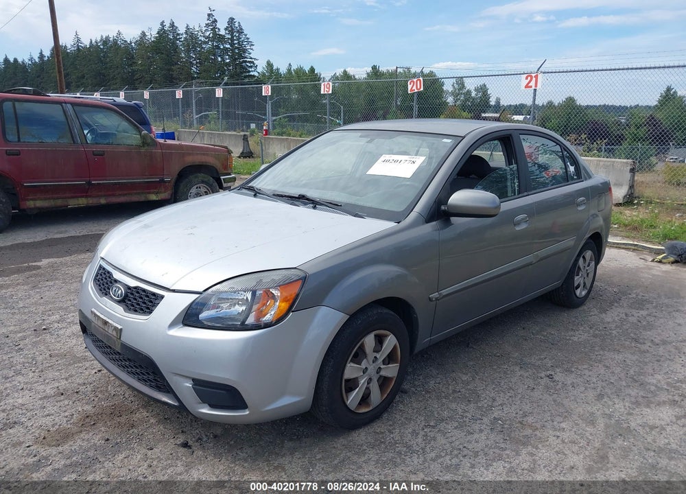 2011 KIA RIO LX VIN: KNADH4A39B6916800