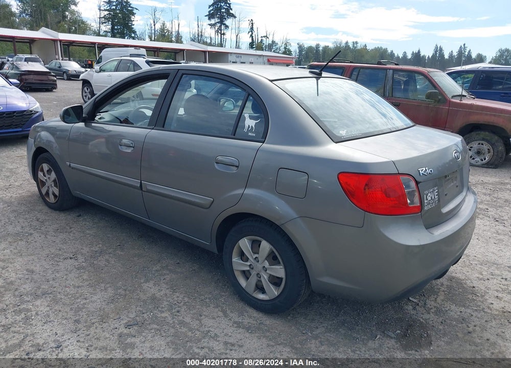 2011 KIA RIO LX VIN: KNADH4A39B6916800