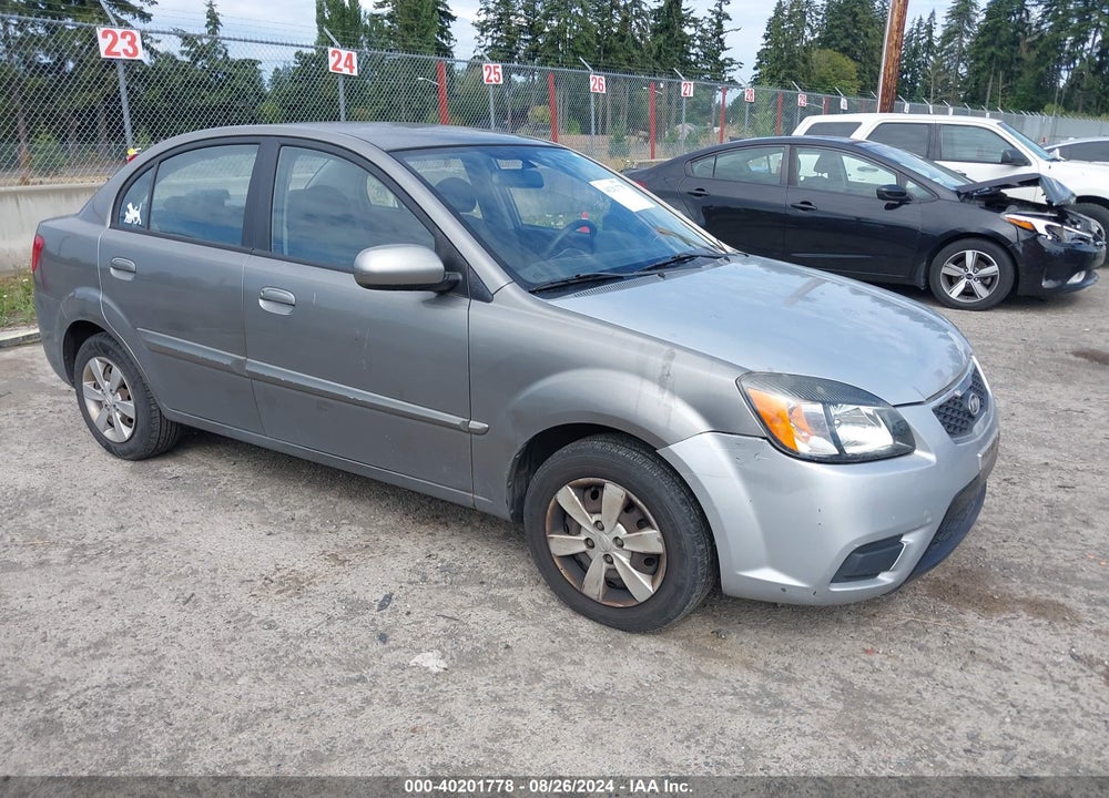 2011 KIA RIO LX VIN: KNADH4A39B6916800