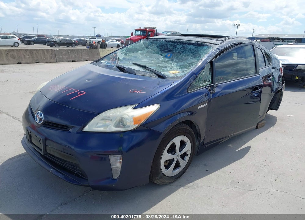 2013 TOYOTA PRIUS THREE VIN: JTDKN3DU5D1657532