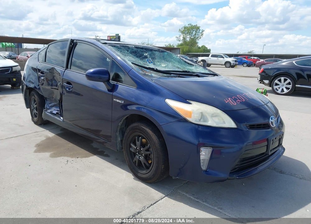 2013 TOYOTA PRIUS THREE VIN: JTDKN3DU5D1657532