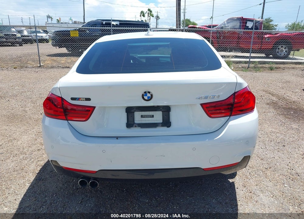 2019 BMW 430I GRAN COUPE VIN: WBA4J1C53KBM13739