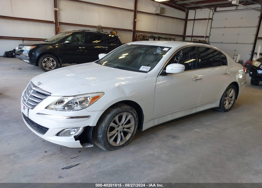 2013 HYUNDAI GENESIS 3.8 VIN: KMHGC4DD0DU236183