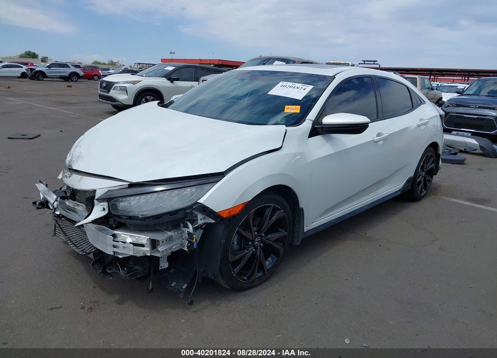 2019 HONDA CIVIC SPORT TOURING VIN: SHHFK7H96KU416301
