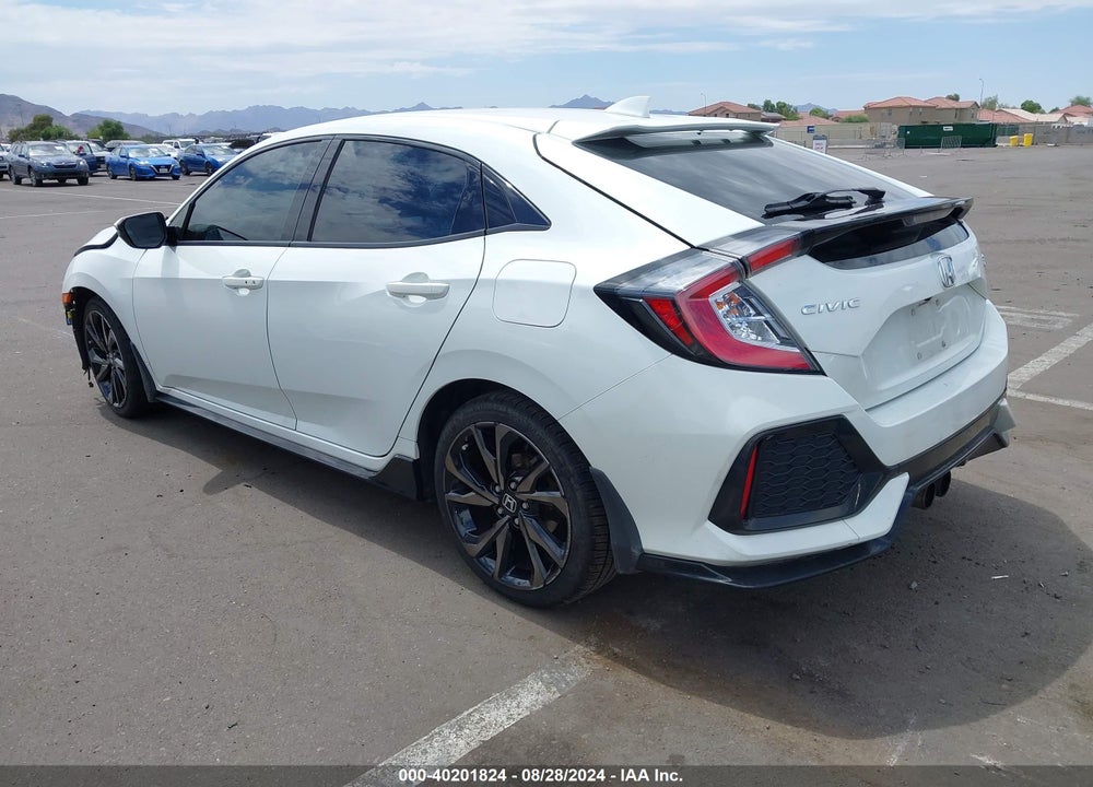 2019 HONDA CIVIC SPORT TOURING VIN: SHHFK7H96KU416301