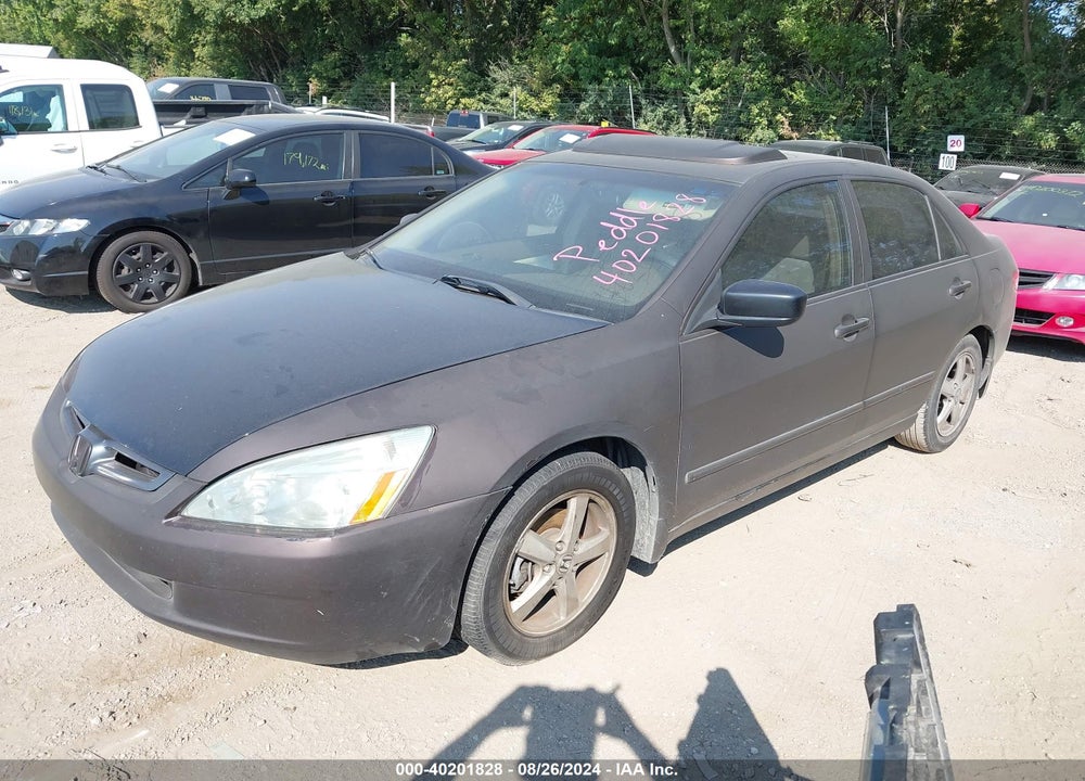 2003 HONDA ACCORD 2.4 EX VIN: JHMCM56623C056291