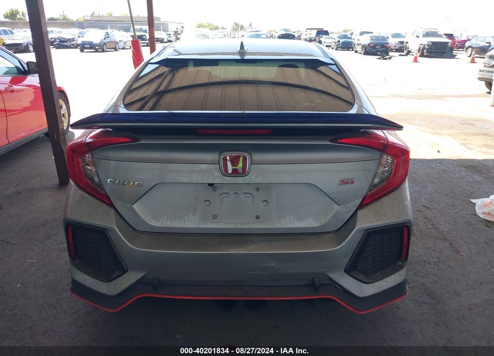 2018 HONDA CIVIC SI VIN: 2HGFC1E58JH707258