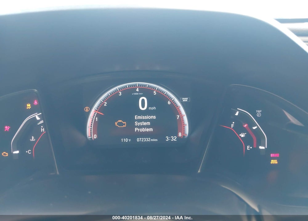 2018 HONDA CIVIC SI VIN: 2HGFC1E58JH707258