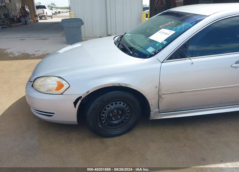 2010 CHEVROLET IMPALA LS VIN: 2G1WA5EK8A1161354
