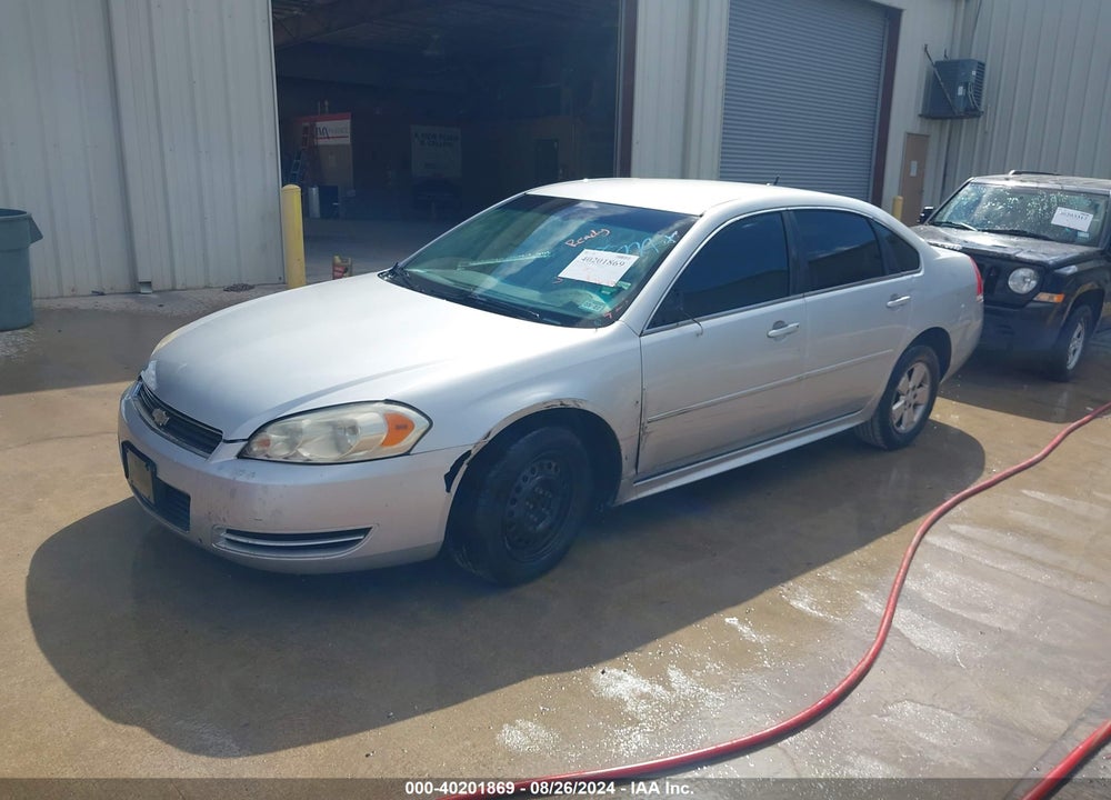 2010 CHEVROLET IMPALA LS VIN: 2G1WA5EK8A1161354