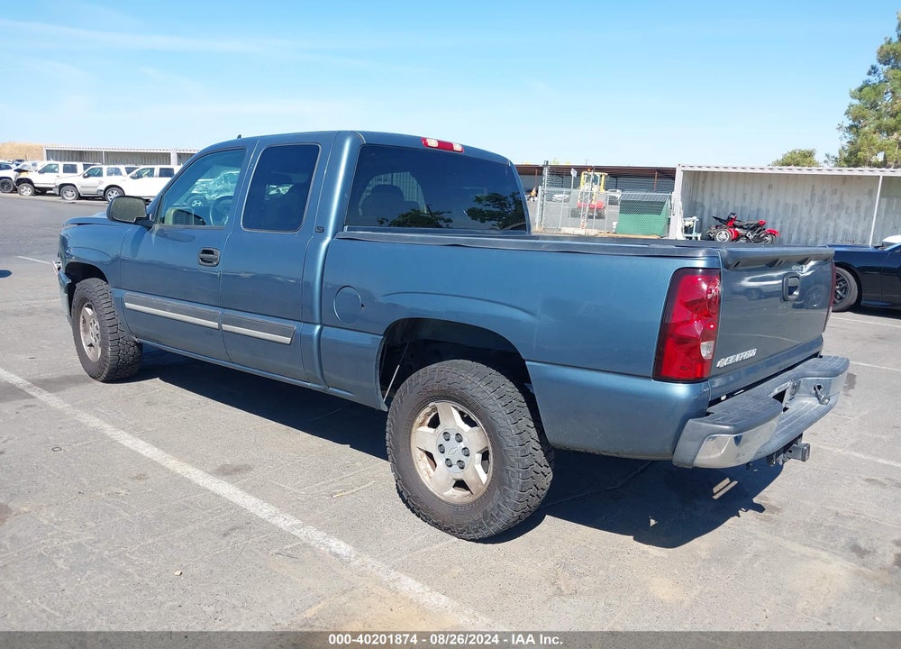2006 CHEVROLET SILVERADO 1500 LT3 VIN: 1GCEC19T56Z145037