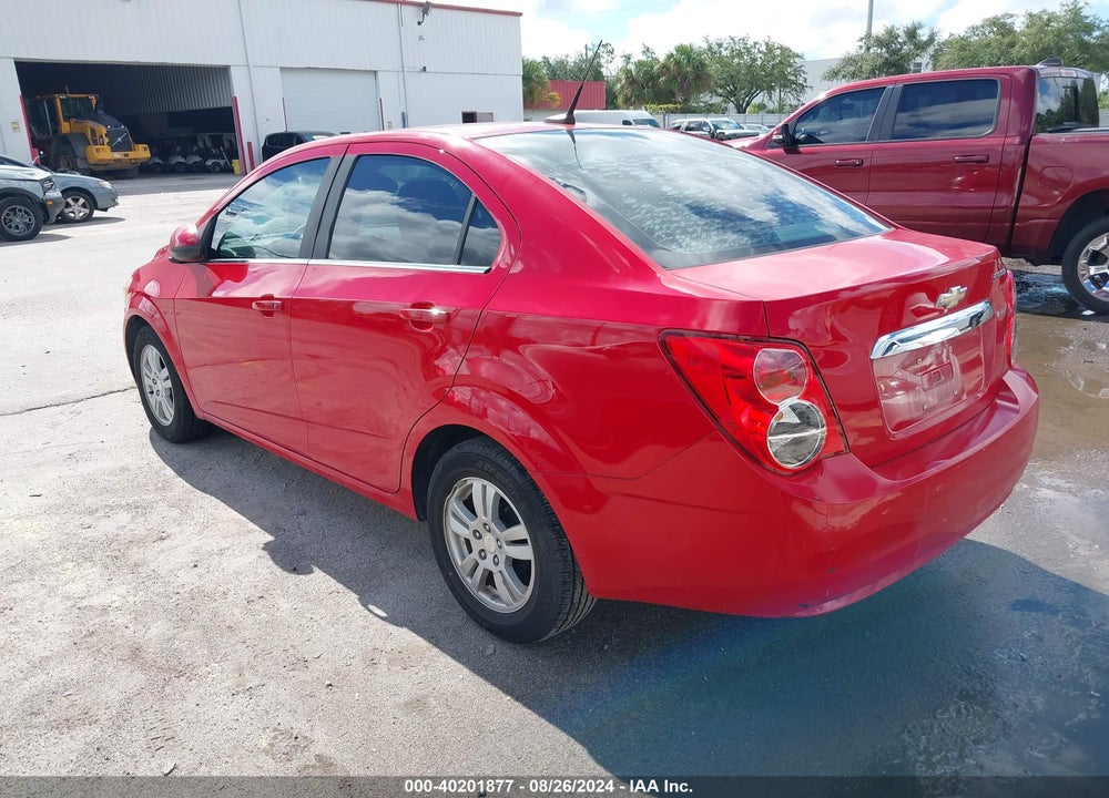2012 CHEVROLET SONIC 2LT VIN: 1G1JC5SB9C4227152