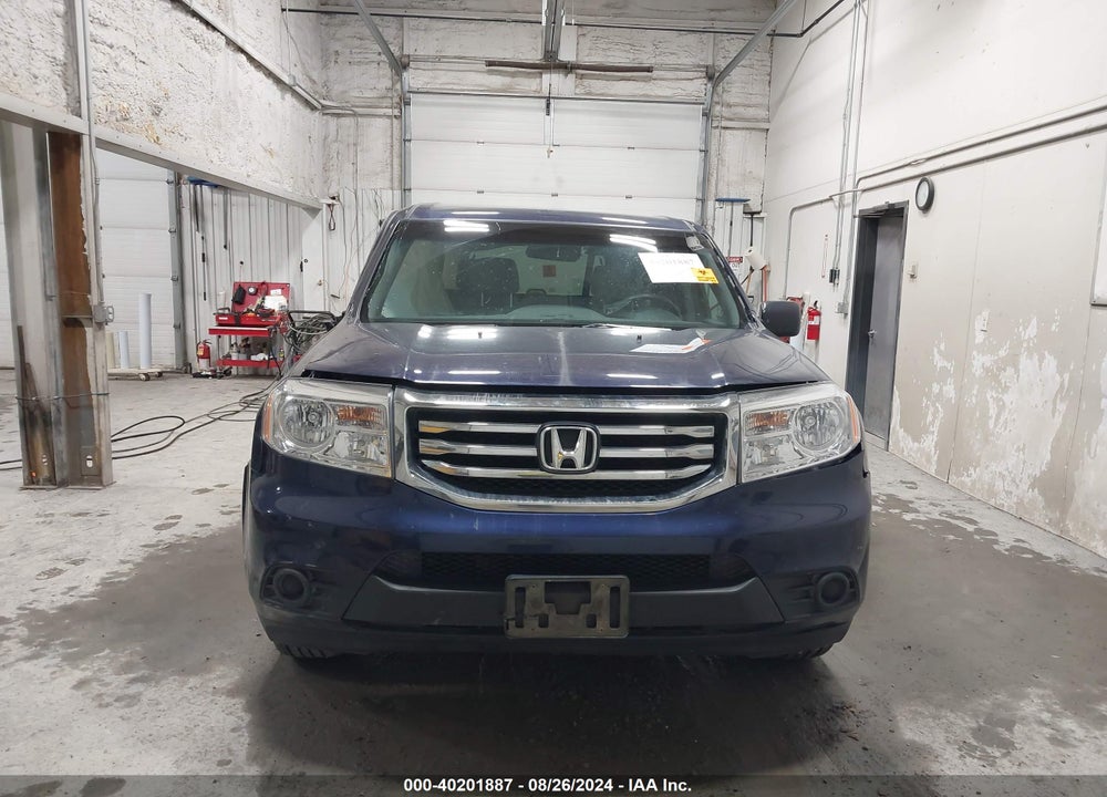 2014 HONDA PILOT LX VIN: 5FNYF4H26EB019918