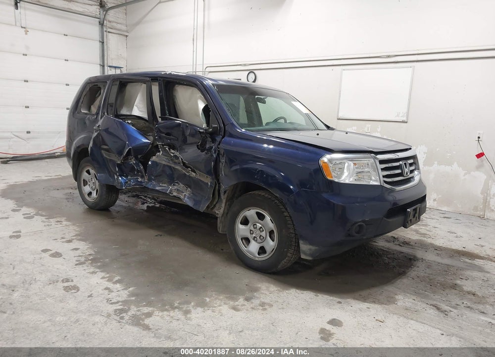 2014 HONDA PILOT LX VIN: 5FNYF4H26EB019918