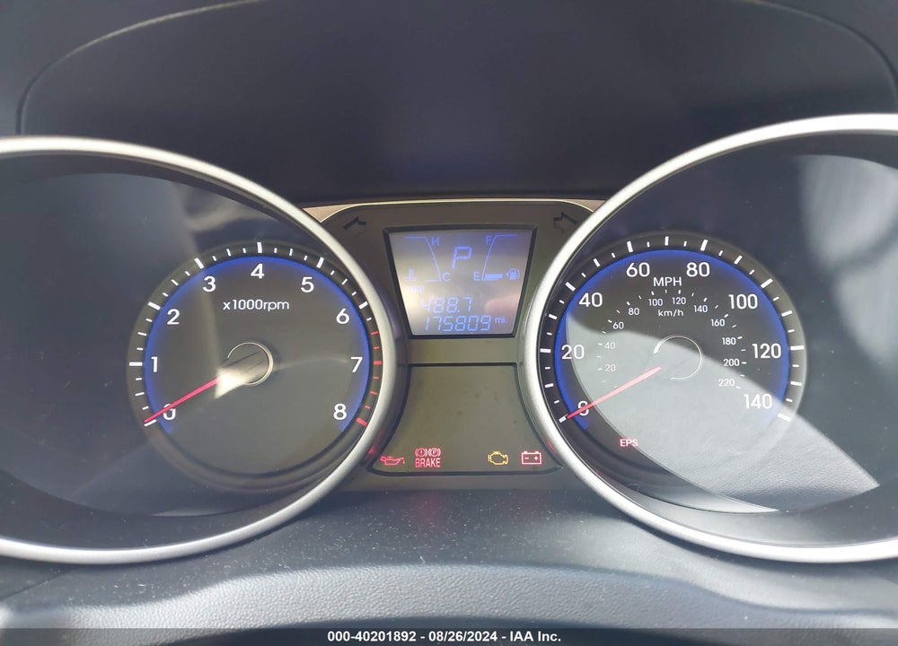 2013 HYUNDAI TUCSON GLS VIN: KM8JU3AC2DU568098