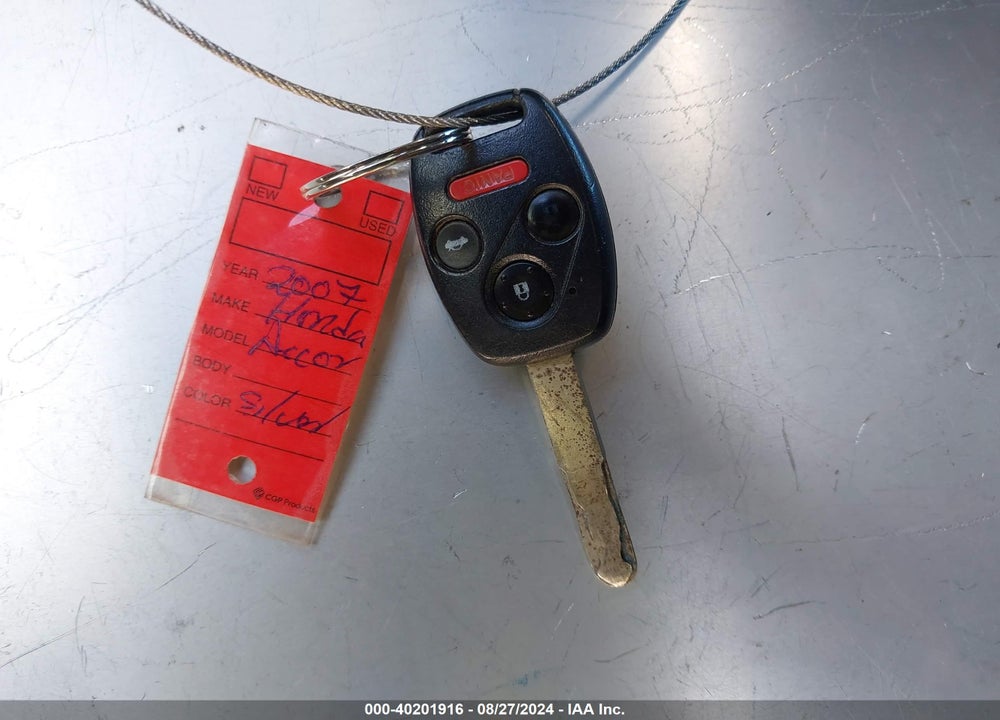 2007 HONDA ACCORD VIN: 1HGCM56307A115302
