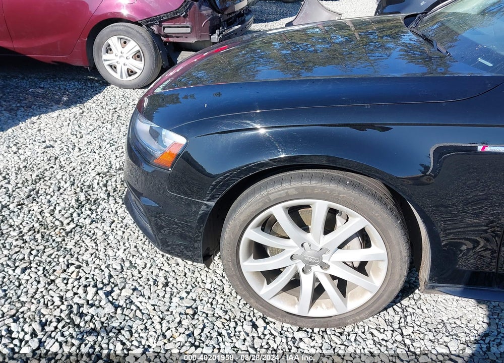2014 AUDI A4 2.0T PREMIUM VIN: WAUBFAFL3EN013346