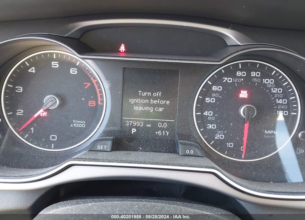 2014 AUDI A4 2.0T PREMIUM VIN: WAUBFAFL3EN013346
