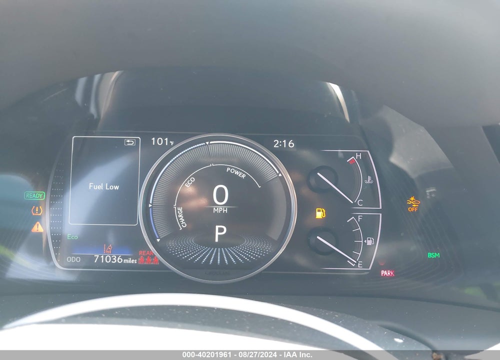 2022 LEXUS ES 300H VIN: 58ACA1C17NU016267