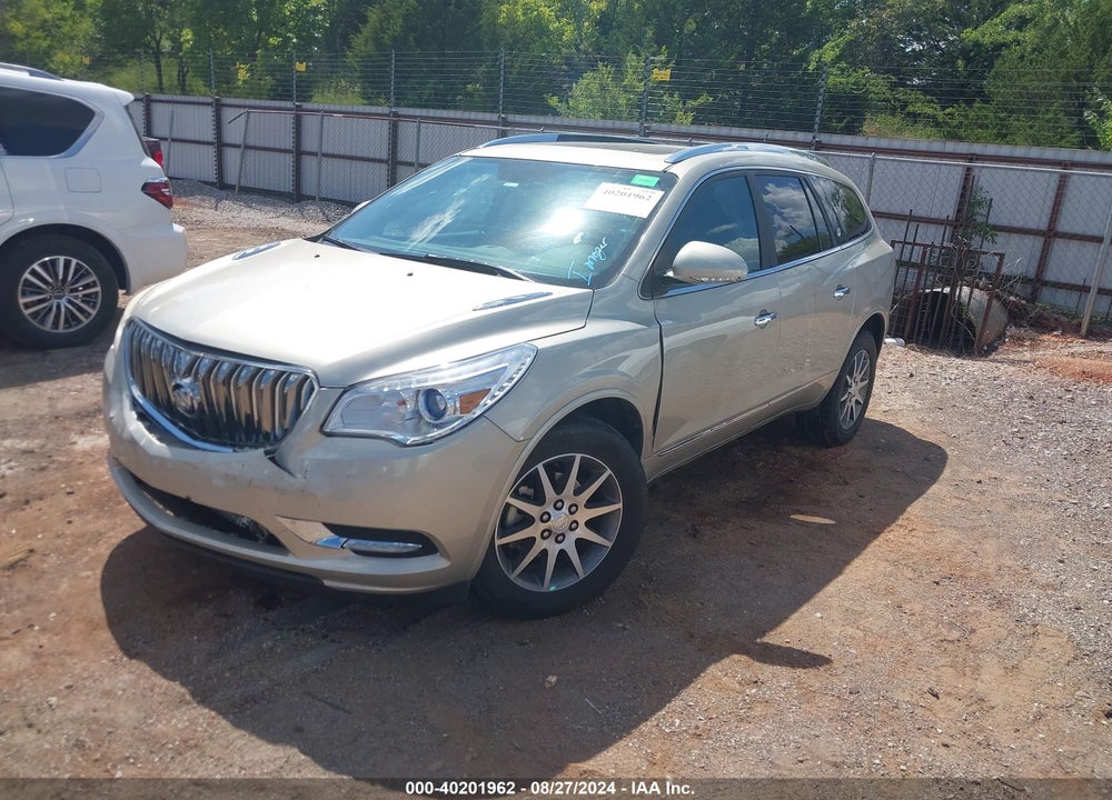 2016 BUICK ENCLAVE LEATHER VIN: 5GAKRBKD1GJ148979