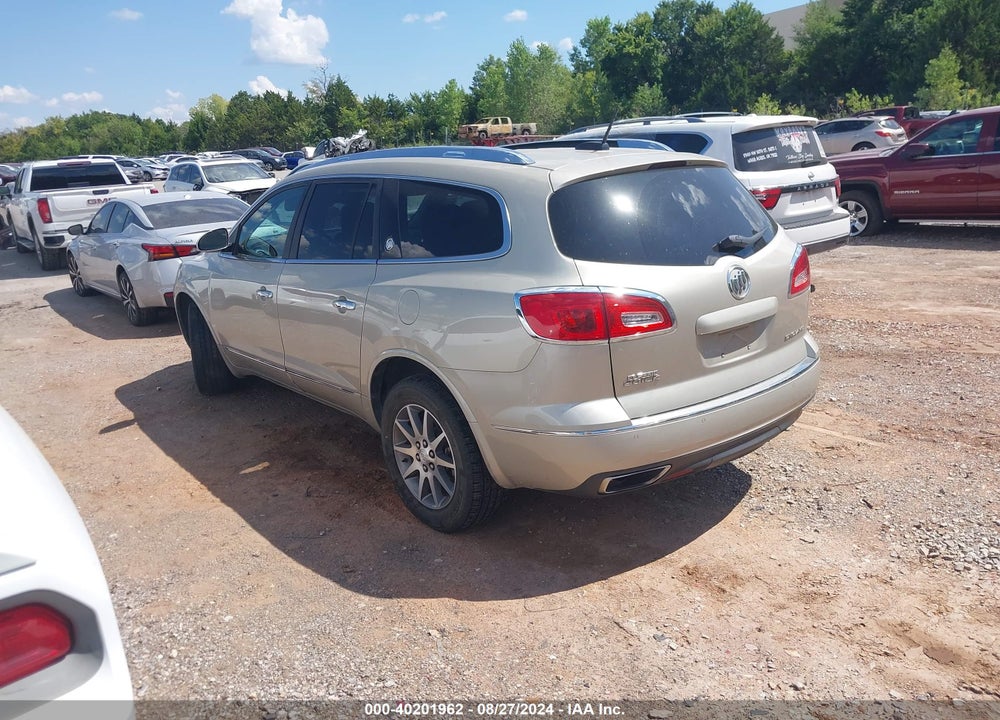 2016 BUICK ENCLAVE LEATHER VIN: 5GAKRBKD1GJ148979