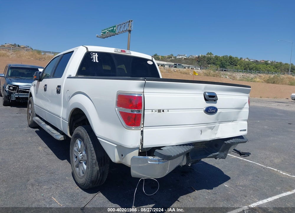 2013 FORD F-150 XLT VIN: 1FTFW1CF0DKE62020