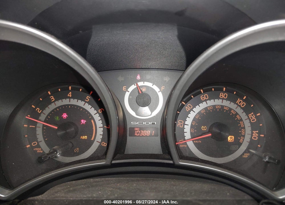 2014 SCION TC MONOGRAM VIN: JTKJF5C77E3085880