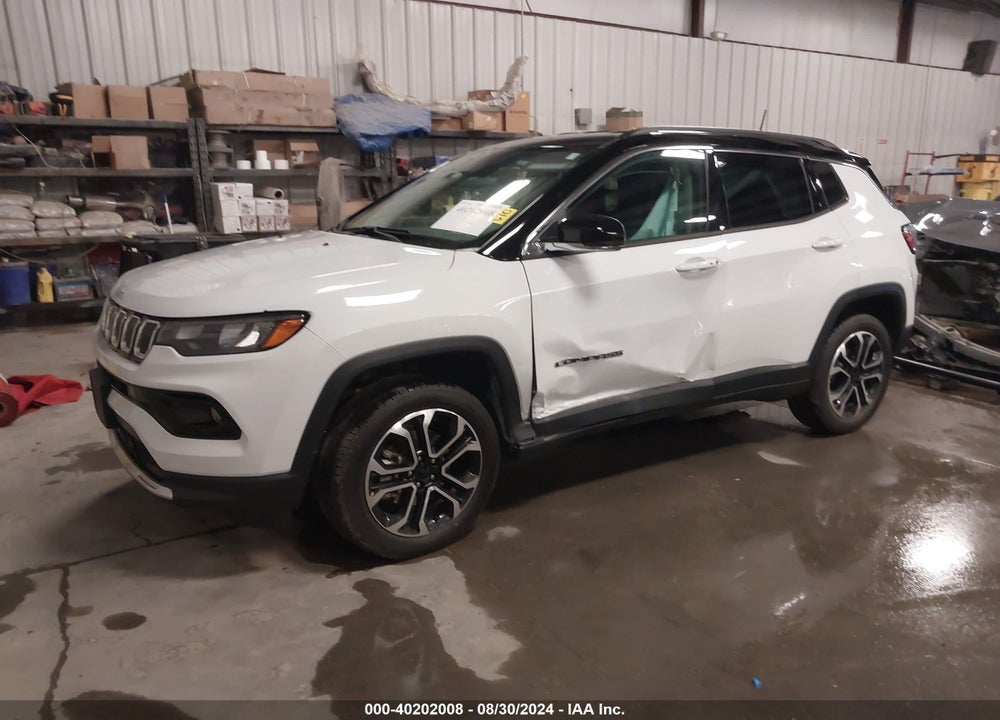 2022 JEEP COMPASS LIMITED 4X4 VIN: 3C4NJDCB5NT111340